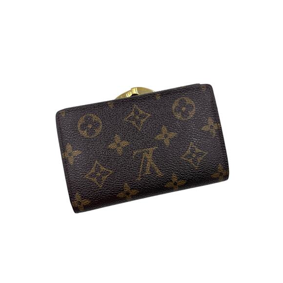 Louis Vuitton Monogram Classic Porte Monnaie Vennois Snap Button French Wallet - Picture 8 of 16